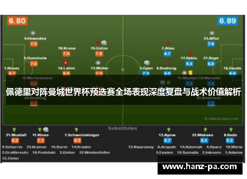 佩德里对阵曼城世界杯预选赛全场表现深度复盘与战术价值解析